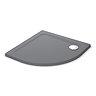 Mira Flight Safe Anti-Slip Quadrant Shower Tray 900 x 900mm - Grey Anthracite Large Image