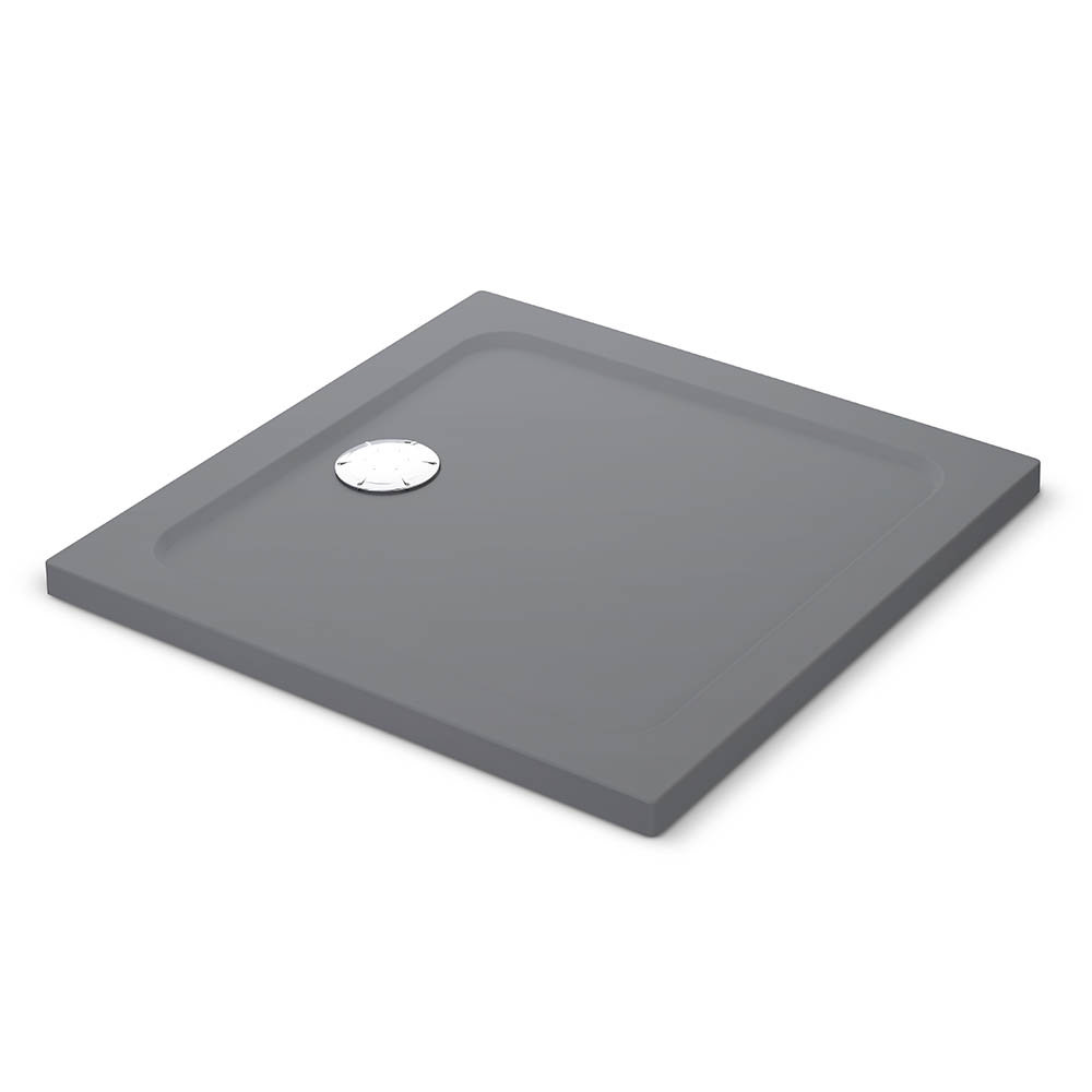 Mira Flight Safe Anti-Slip Anthracite | Square Shower Trays