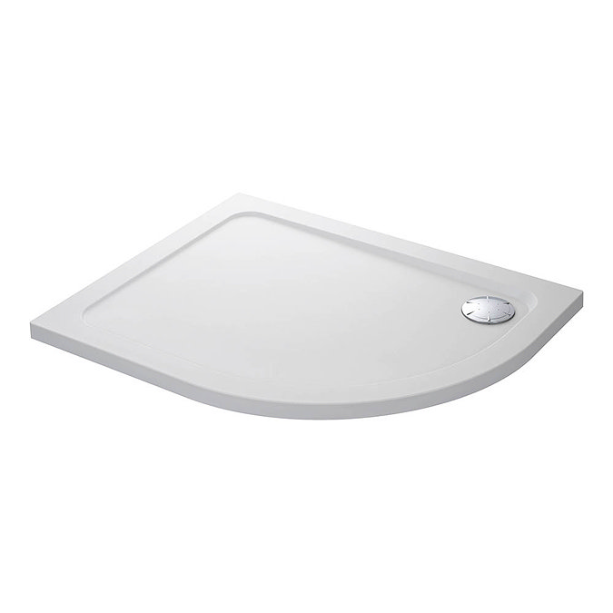 Mira Flight Safe Left Hand Anti-Slip Offset Quadrant Shower Tray Large Image