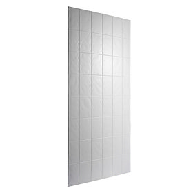 Mira Flight W1200 x H2010mm Wall Panel - 1.1669.101.WH Large Image