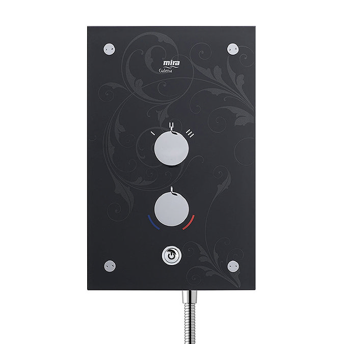 Mira Galena 9.8kW Thermostatic Electric Shower - Black Flock - 1.1634.083  Feature Large Image