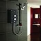 Mira Galena 9.8kW Thermostatic Electric Shower - Black Flock - 1.1634.083  Standard Large Image