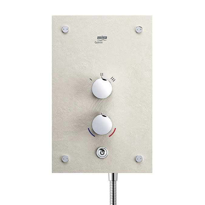Mira Galena 9.8kW Thermostatic Electric Shower - Light Stone - 1.1634.084  Feature Large Image