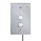 Mira Galena 9.8kW Thermostatic Electric Shower - Silver Glass - 1.1634.082  Profile Large Image