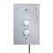 Mira Galena 9.8kW Thermostatic Electric Shower - Silver Glass - 1.1634.082 Profile Large Image