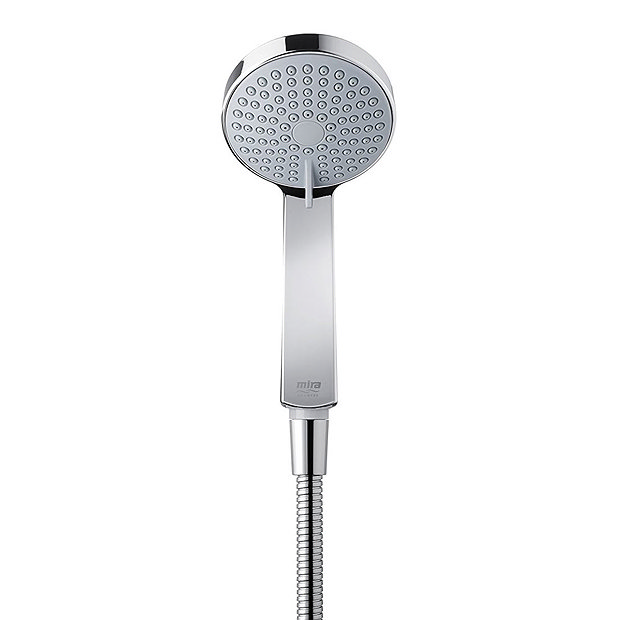 Mira Galena 9.8kW Thermostatic Electric Shower Silver Glass 1.1634.082