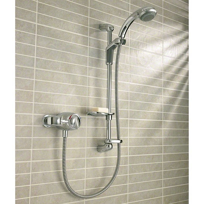 Mira - Gem 88 EV Manual Shower Mixer - Chrome - 1.1557.001 Standard Large Image