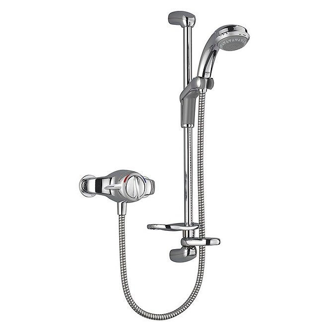 Mira - Gem 88 EV Manual Shower Mixer - Chrome - 1.1557.001 Large Image