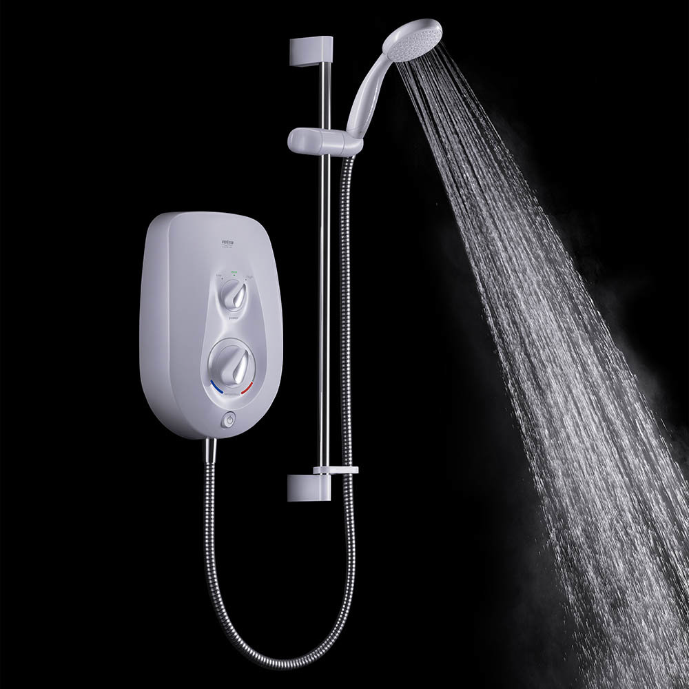 Mira Go 8.5kW Electric Shower White/Chrome 1.1788.001