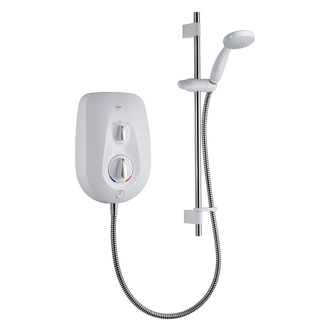 Mira Go 8.5kW Electric Shower - White/Chrome - 1.1788.001 Large Image