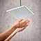 Mira Honesty 250mm Square Showerhead - 1.1605.286  Profile Large Image