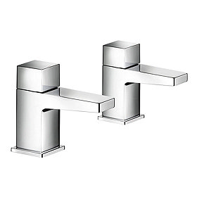 Mira Honesty Basin Pillar Taps - 2.1815.002 Large Image