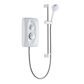 Mira - Jump Electric Shower - White & Chrome - Available in 8.5, 9.5 or 10.8KW Large Image