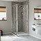 Mira Leap Bi-Fold Shower Door  Standard Large Image