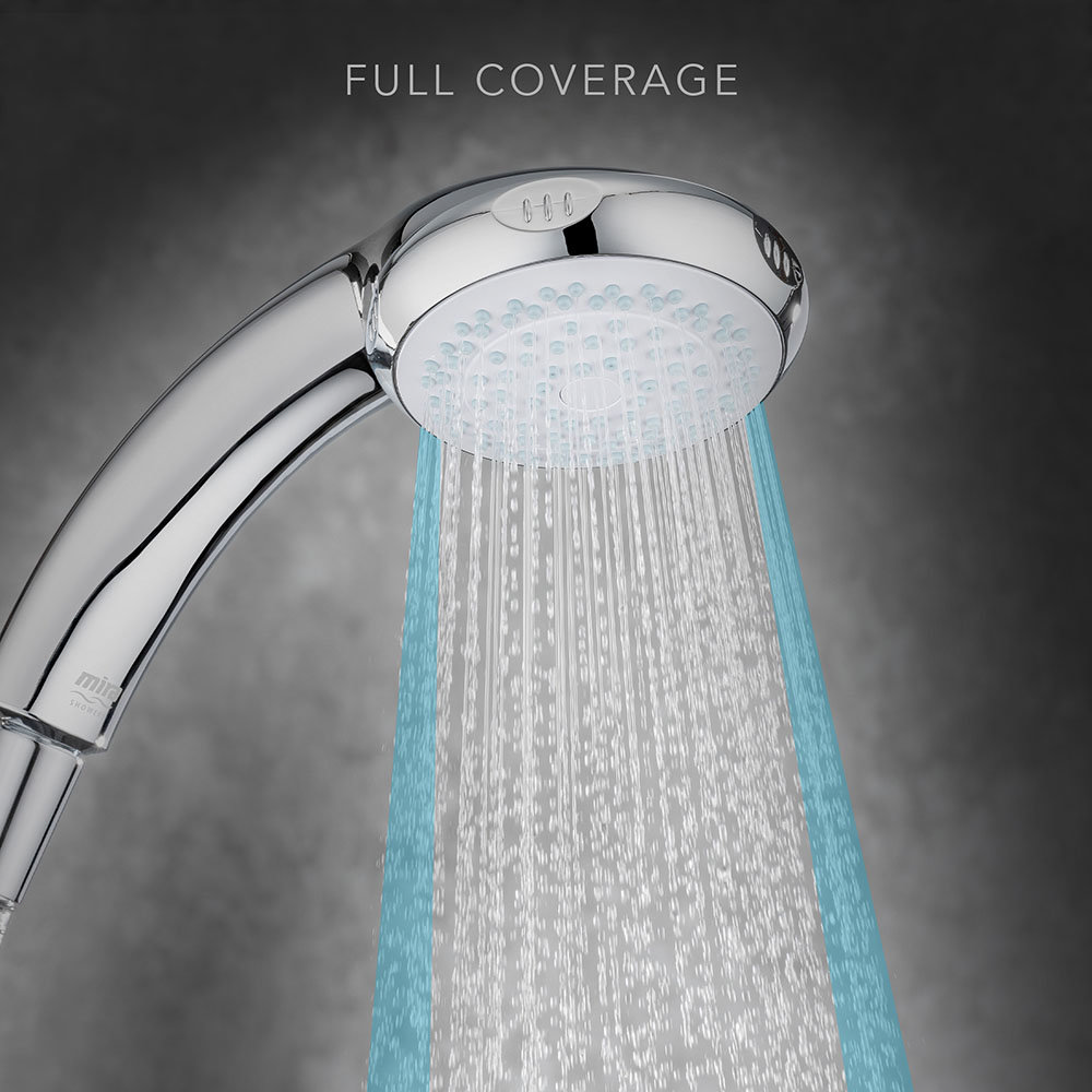 Mira Logic Four Spray Showerhead Chrome 2 1605 176