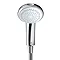 Mira Logic Four Spray Showerhead - Chrome - 2.1605.176 Large Image