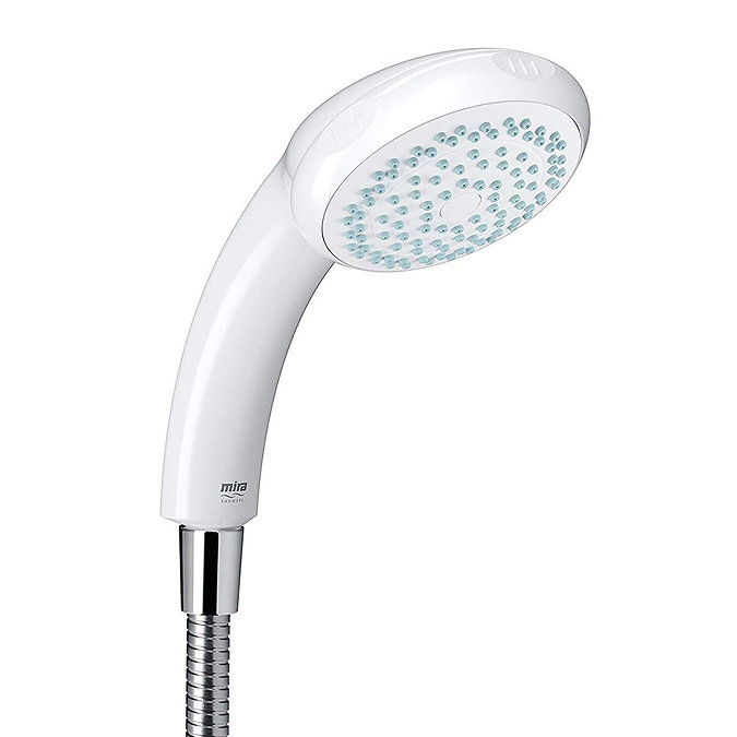 Mira Logic Four Spray Showerhead - White - 2.1605.177  Profile Large Image