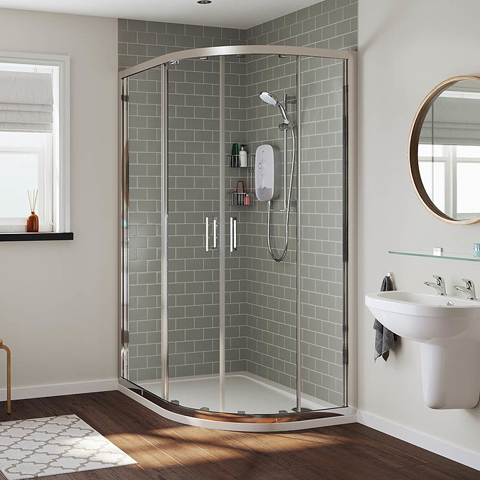 Mira Meta 10.8kW Electric Shower - White/Chrome - 1.1895.006 additional Large Image
