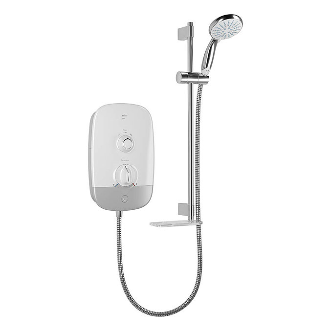 Mira Meta 8.5kW Electric Shower - White/Chrome - 1.1895.004 Large Image