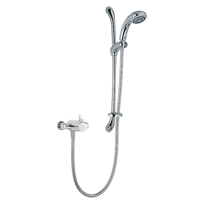 Mira - Miniduo EV Eco Thermostatic Shower Mixer - Chrome - 1.1663.241 Large Image