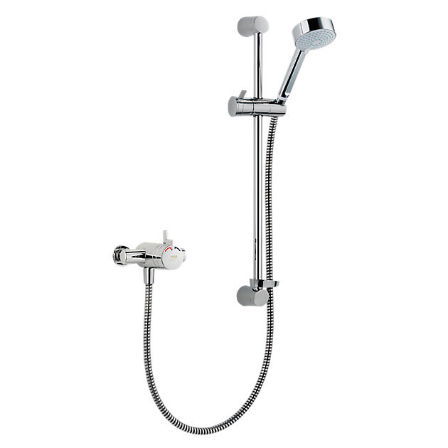 Mira - Miniduo EV Thermostatic Shower Mixer - Chrome - 1.1663.004 Large Image