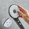 Mira Minimal Dual Outlet Thermostatic Shower Pack - Black