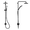 Mira Minimal Dual Outlet Thermostatic Shower Pack - Black