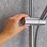 Mira Minimal Dual Outlet Thermostatic Shower Pack - Chrome