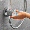 Mira Minimal Dual Outlet Thermostatic Shower Pack - Chrome