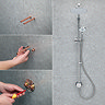 Mira Minimal Dual Outlet Thermostatic Shower Pack - Chrome