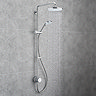 Mira Minimal Dual Outlet Thermostatic Shower Pack - Chrome