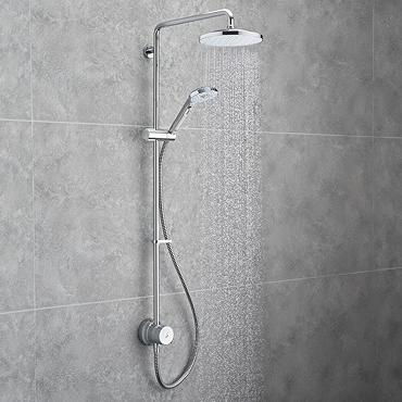 Mira Minimal Dual Outlet Thermostatic Shower Pack - Chrome