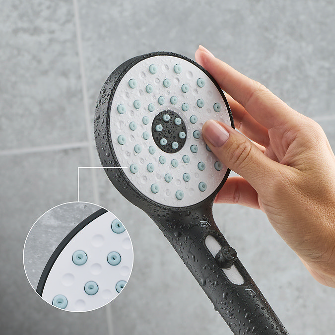 Mira Minimal Single Outlet Thermostatic Shower Pack - Black