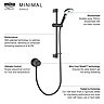 Mira Minimal Single Outlet Thermostatic Shower Pack - Black
