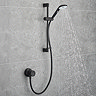 Mira Minimal Single Outlet Thermostatic Shower Pack - Black