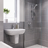 Mira Minimal Single Outlet Thermostatic Shower Pack - Chrome