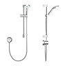 Mira Minimal Single Outlet Thermostatic Shower Pack - Chrome