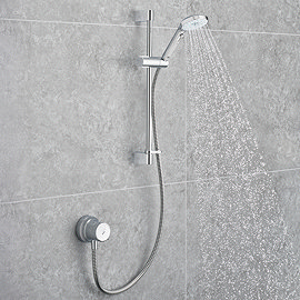 Mira Minimal Single Outlet Thermostatic Shower Pack - Chrome
