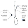 Mira Mode Ceiling Fed Digital Mixer Shower (Pumped for Gravity) - 1.1874.008  Newest Large Image