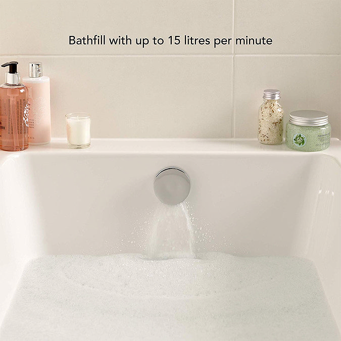 Mira Mode Digital Bath Filler and Shower - Rear Fed - High Pressure/Combi Boiler  Feature Large Imag