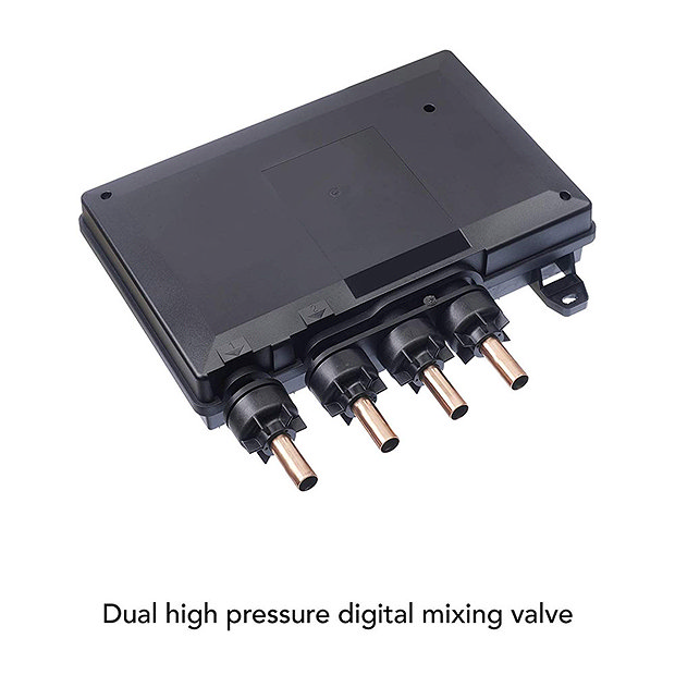 Mira Mode Digital Bath Filler and Shower Rear Fed High Pressure