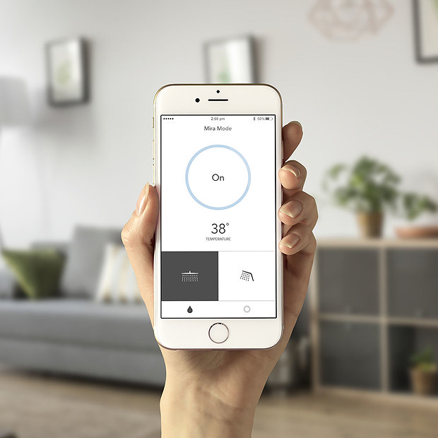 Mira Mode Dual Ceiling Fed Digital Mixer Shower (Pumped for Gravity