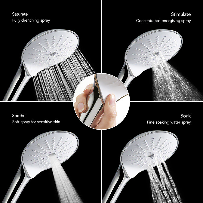 Mira Mode Maxim Ceiling Fed Digital Shower (High Pressure / Combi Boiler) - 1.1907.003  Feature Large Image