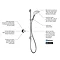 Mira Mode Rear Fed Digital Mixer Shower (Pumped for Gravity) - 1.1874.004  Newest Large Image