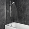 Mira Mode Rear Fed Digital Shower with Bath Filler - High Pressure