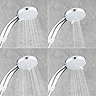 Mira Nectar Eco Four Spray Showerhead - 2.1831.004  Feature Large Image