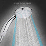 Mira Nectar Eco Four Spray Showerhead - 2.1831.004  In Bathroom Large Image