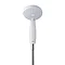 Mira Nectar Four Spray Showerhead - White - 2.1703.002 Large Image