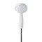 Mira Nectar Single Spray Showerhead - White - 2.1703.001 Large Image