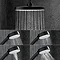 Mira Opero Dual Matt Black Thermostatic Mixer Shower - 1.1944.004  Newest Large Image